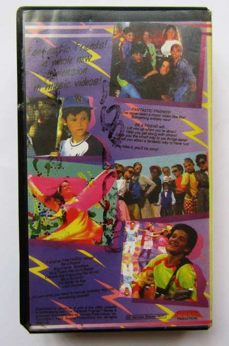 Fantastic Friends - Music Video VHS Tape (1993)