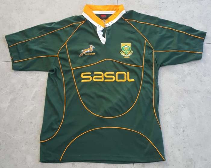 Old Springbok Rugby Jersey - Medium Size