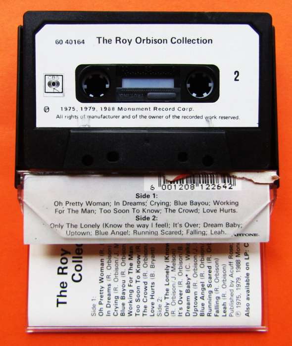 The Roy Orbison Collection - Cassette Tape (1988)