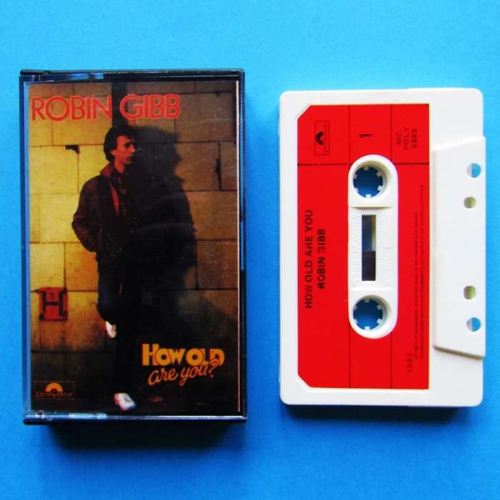 Robin Gibb - How Old Are You - Cassette Tape (1983)