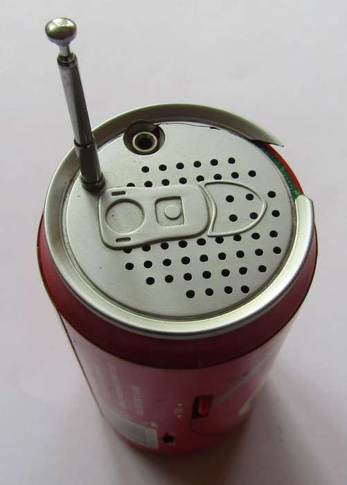 Old Coca Cola Can Shaped AM/FM Radio