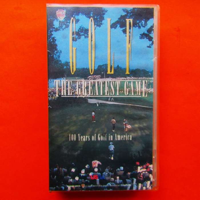 100 Years of Golf in America - VHS Video Tape (1994)