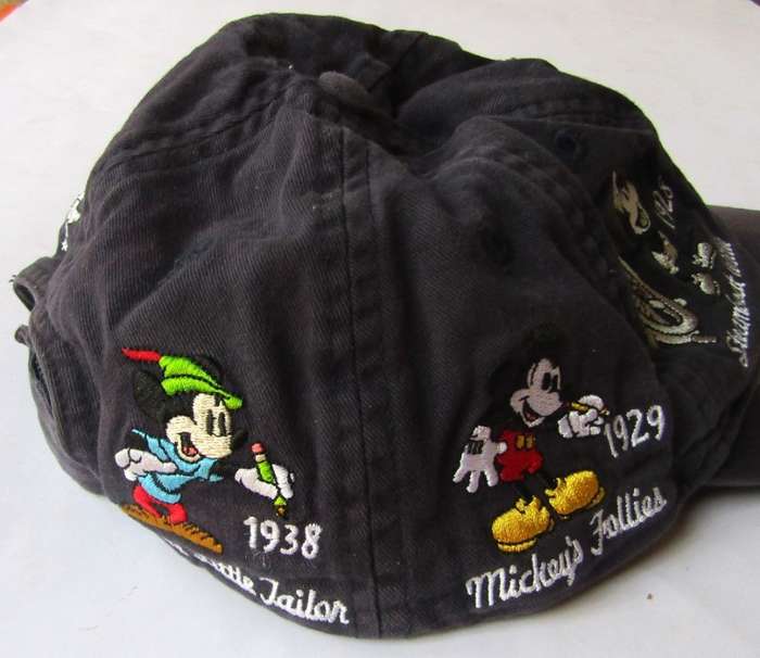 Old Hong Kong Disneyland History of Mickey Mouse Cap