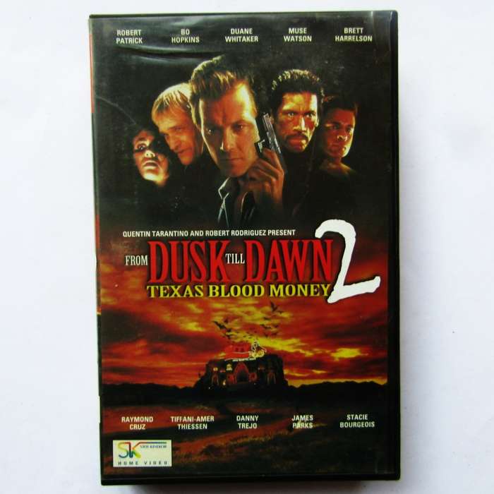 From Dusk Till Dawn 2: Texas Blood Money - Movie VHS Tape (1999)