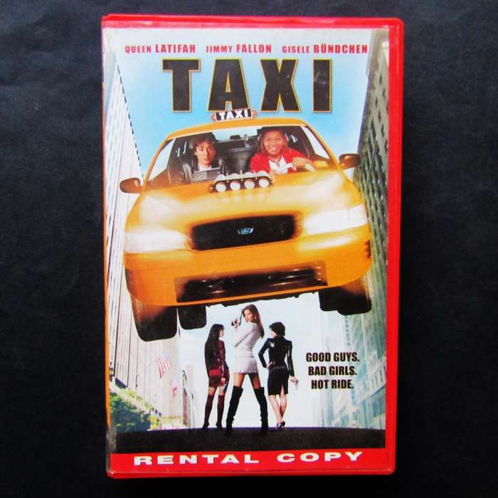 Taxi - Queen Latifah - Movie VHS Tape (2004)
