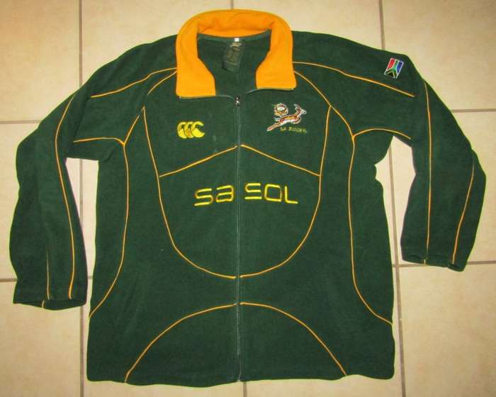 Old Springbok Rugby Tracksuit Jacket - XL Size