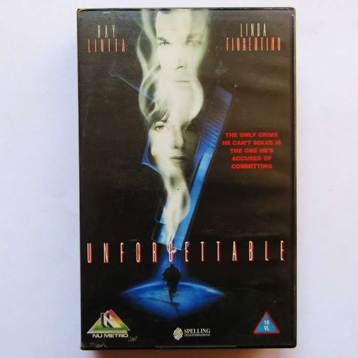 Unforgettable - Ray Liotta - Movie VHS Tape (1996)