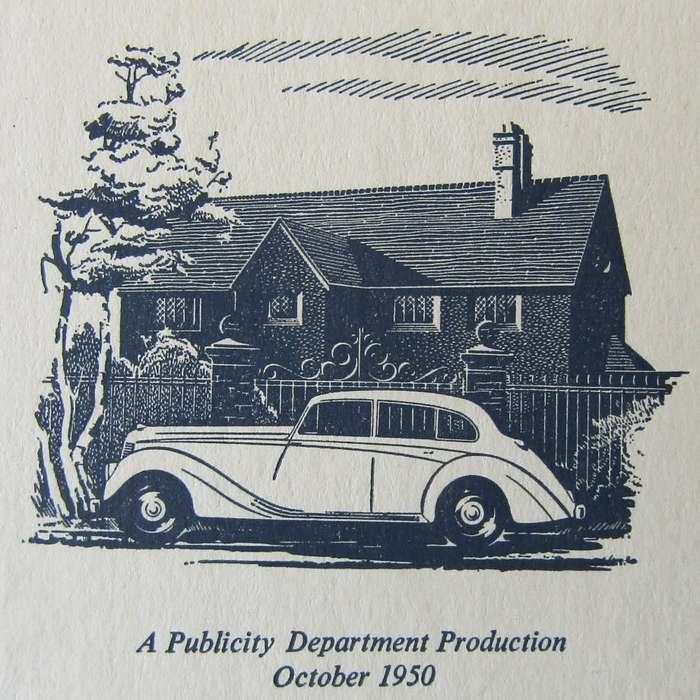 1950 British Armstrong Siddeley Motors Brochure