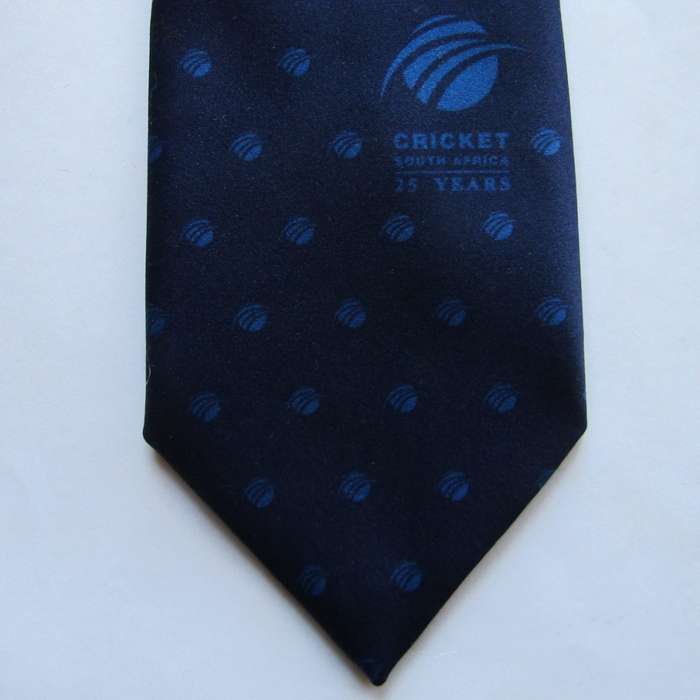 Cricket South Africa 25 Year Neck Tie