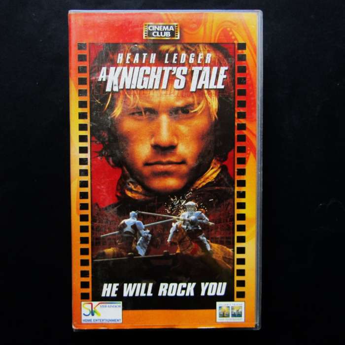 A Knight's Tale - Heath Ledger - Movie VHS Tape (2001)