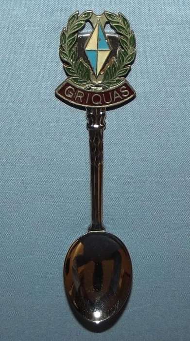Vintage 1960's Griquas Rugby Crested Spoon