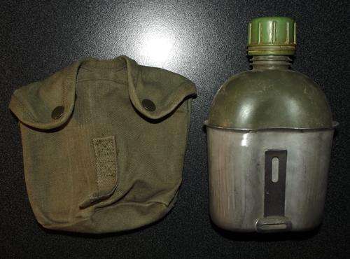 SADF Army Water Bottle + Cover + Fire Bucket