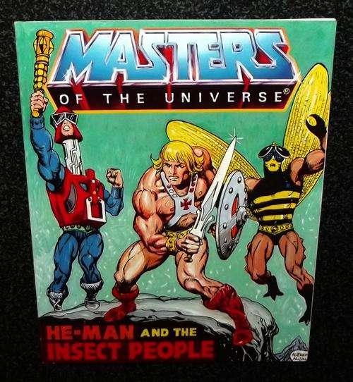 1983 Mattel Masters of the Universe He-Man and the Insect People Comic Book