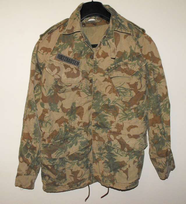 SA POLICE 1980 CAMO BUSH JACKET