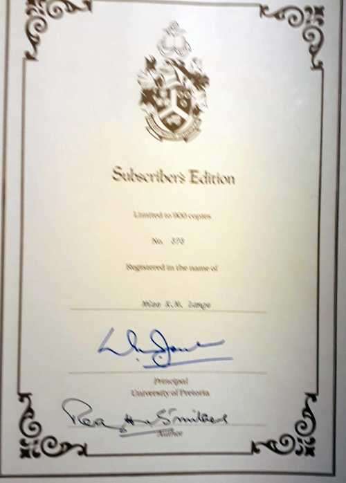 The Mammals of the Southern African Subregion (subscribers' edition)*Signed*