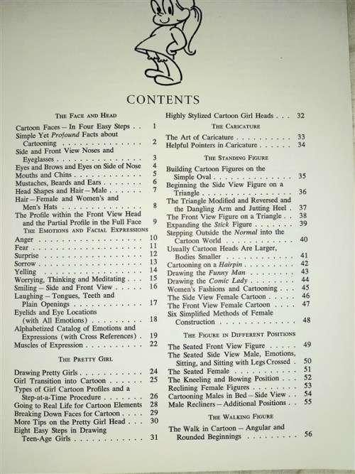 Cartooning The Head and Figure by Jack Hamm First Perigee printing