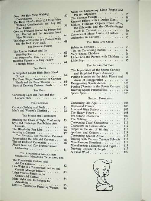 Cartooning The Head and Figure by Jack Hamm First Perigee printing