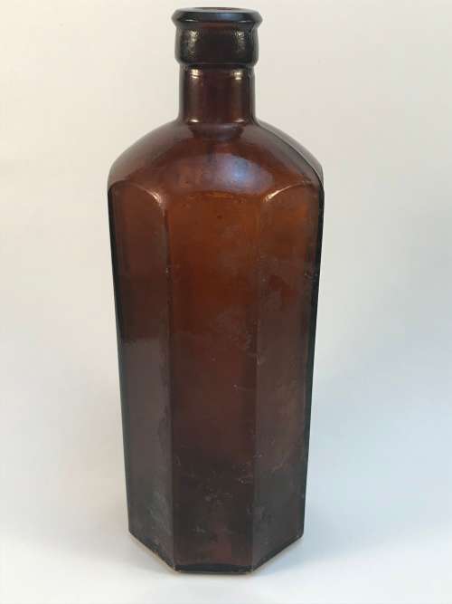 MILTON VINTAGE BROWN / AMBER BOTTLE