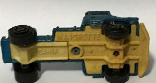 MAJORETTE 377 SCANIA TRUCK + SAND TRAILER