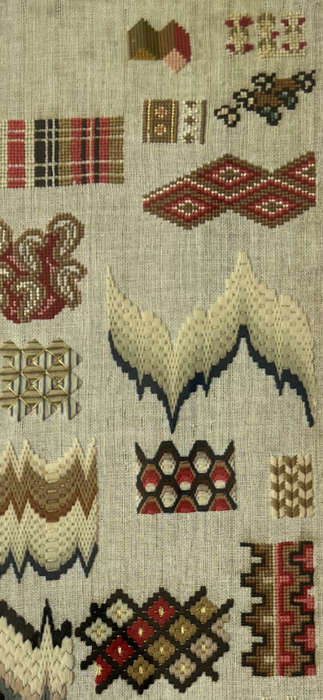 Framed Vintange Sampler - Rectangle