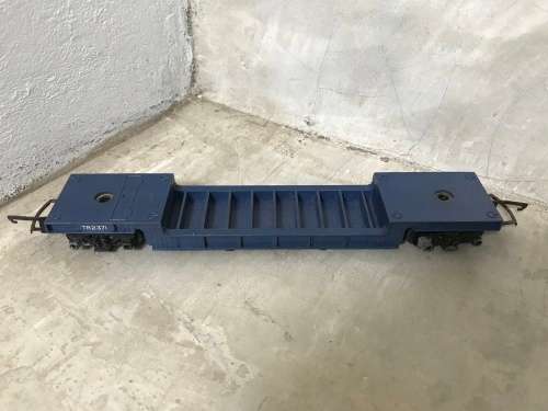 Tri-ang OO Gauge R238 Depressed Centre Car With Cable Drum Load Boxed