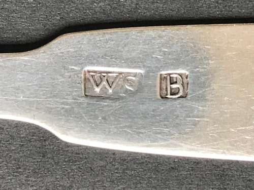 George IV Scottish Provincial Silver Teaspoons c1825