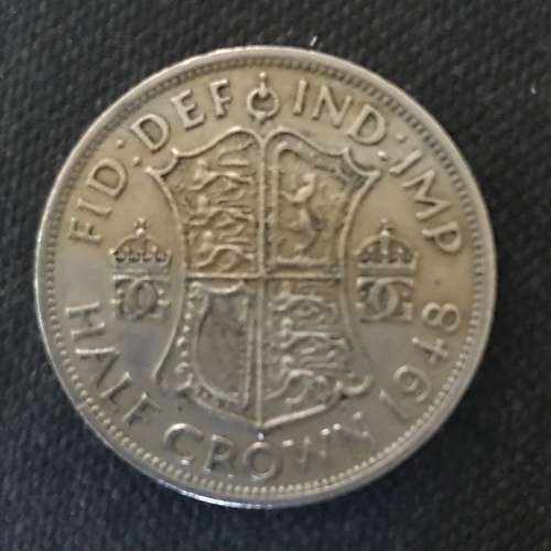 GREAT BRITAIN 1948 HALF CROWN