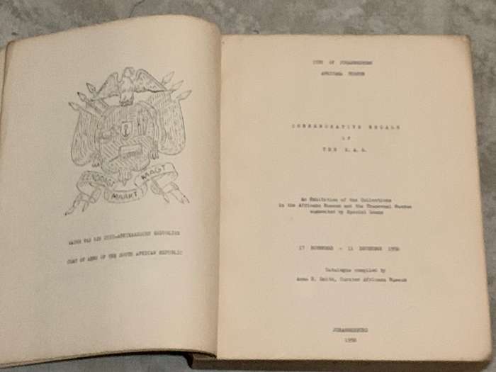 Africana Museum Commemorative Medals of the ZAR by Anna.H.Smith