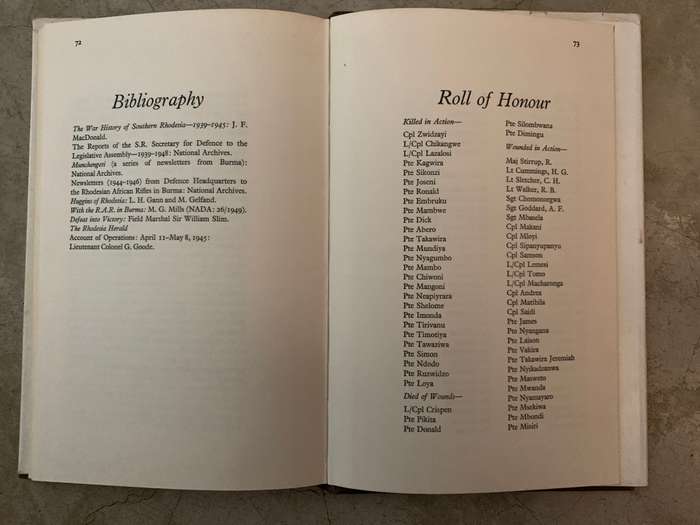 The Rhodesian African Rifles by Christopher Owen