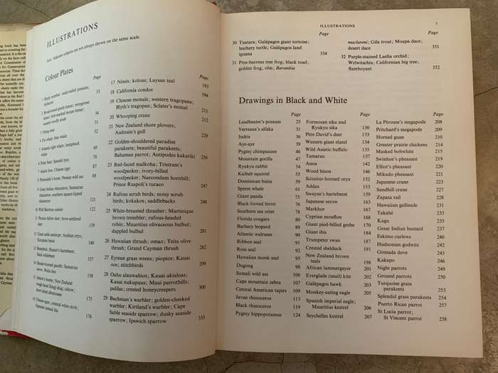The Red Book: Wildlife in Danger