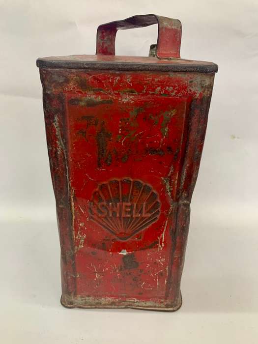 Vintage Shell Oil Can