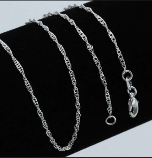 2mm s925 wave chain 60cm
