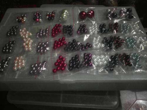 Glass pearls assorted pls see photo