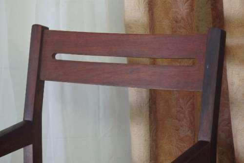 A STUNNING VINTAGE "BENT-BACK" RIEMPIE OCCASIONAL ARMCHAIR IN AWESOME CONDITION
