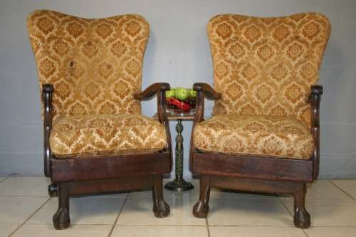 2 WONDERFUL VINTAGE ROCKING CHAIRS - GORGEOUS IN A SUN ROOM OR ON A PATIO!!!Bid/chair