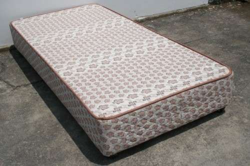 AN AWESOME SABS APPROVED "REST ASSURED" YORK ORTHOPEDIC SINGLE BED MATTRESS AND BASE SET