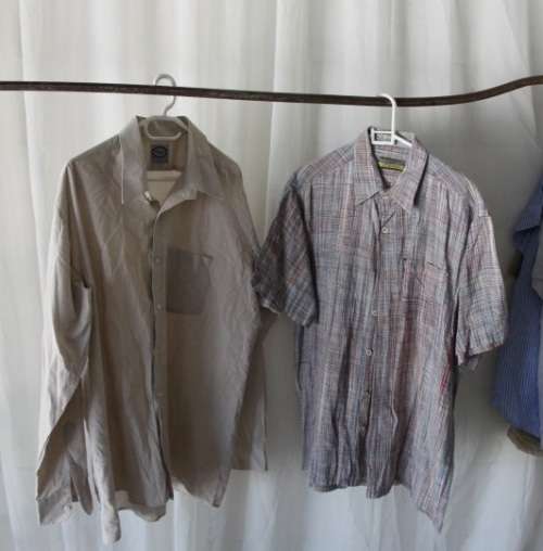 AN AWESOME COLLECTION OF 14x ASSORTED MEN'S SHIRTS INCLUDING 5.11 TACTICAL SERIES & POLO bid/shirt