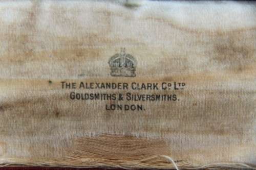 A superb set of antique "The Alexander Clark Co Ltd" cut throat razors in their original box