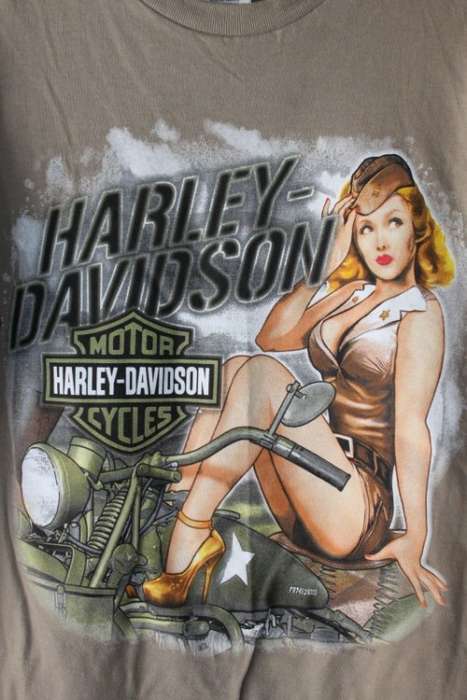 A wonderful authentic Harley Davidson Cape Winelands branded printed t-shirt in superb condition