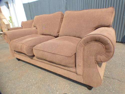 2 top quality large comfy couches in good condition!! Stunning in informal areas. bid/couch