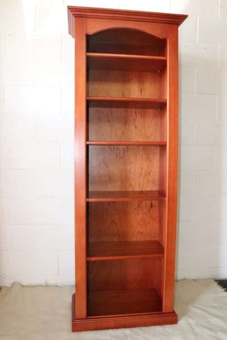 Make an offer! Stunning Weylandts tall Cherrywood bookcase w/ removable shelves in amazing condition