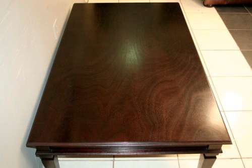 A beautifully made LARGE Indonesian Teak centre coffee table with gorgeous classic lines & a drawer