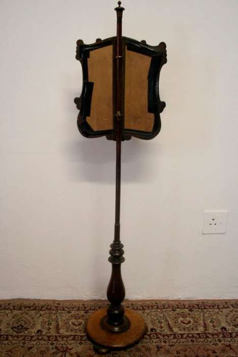 A magnificent & rare free-standing antique Victorian hand carved walnut display/ seating/ menu stand