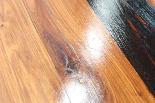 **RS17** Beautiful & well made solid sleeper wood (Rhodesian Teak) 4-seater dining table - a stunner