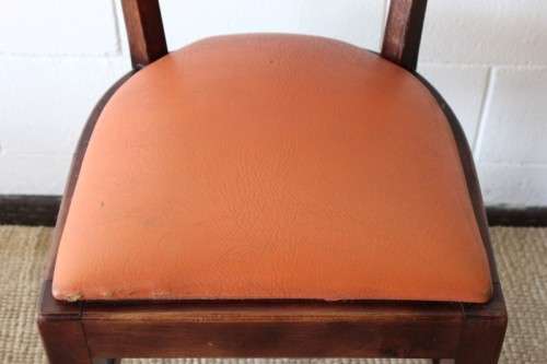Fantastic and solidly made light stained solid Indonesian teak dining chair - price per chair