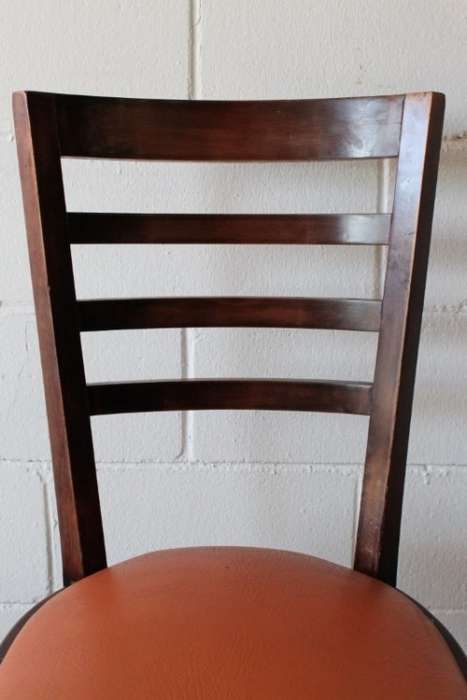 Fantastic and solidly made light stained solid Indonesian teak dining chair - price per chair