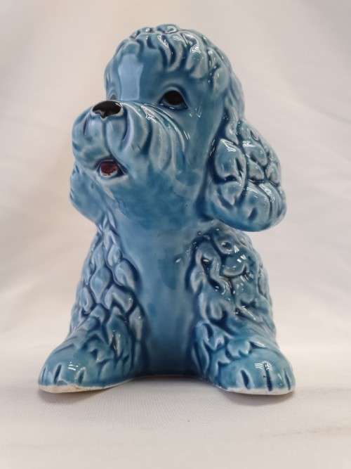 A cute little poodle dog trinket bowl-Xmas sale