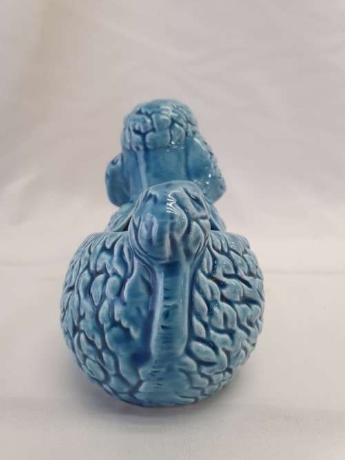 A cute little poodle dog trinket bowl-Xmas sale