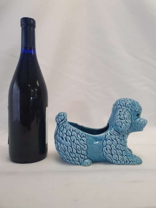 A cute little poodle dog trinket bowl-Xmas sale