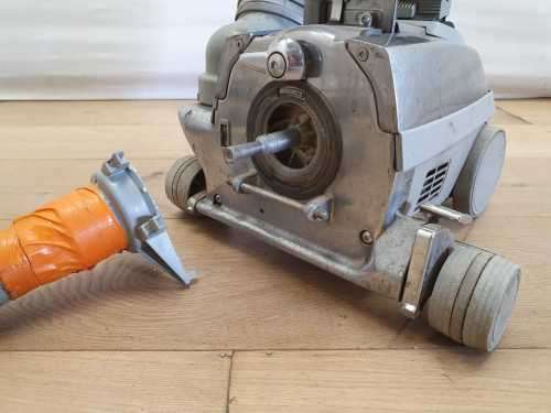 A Kirby vacuum cleaner in working order with extra attachments